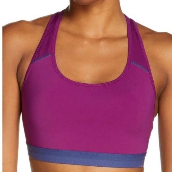 Free People Movement Plum Move Me Racerback Sports Bra - Picture 1 of 8